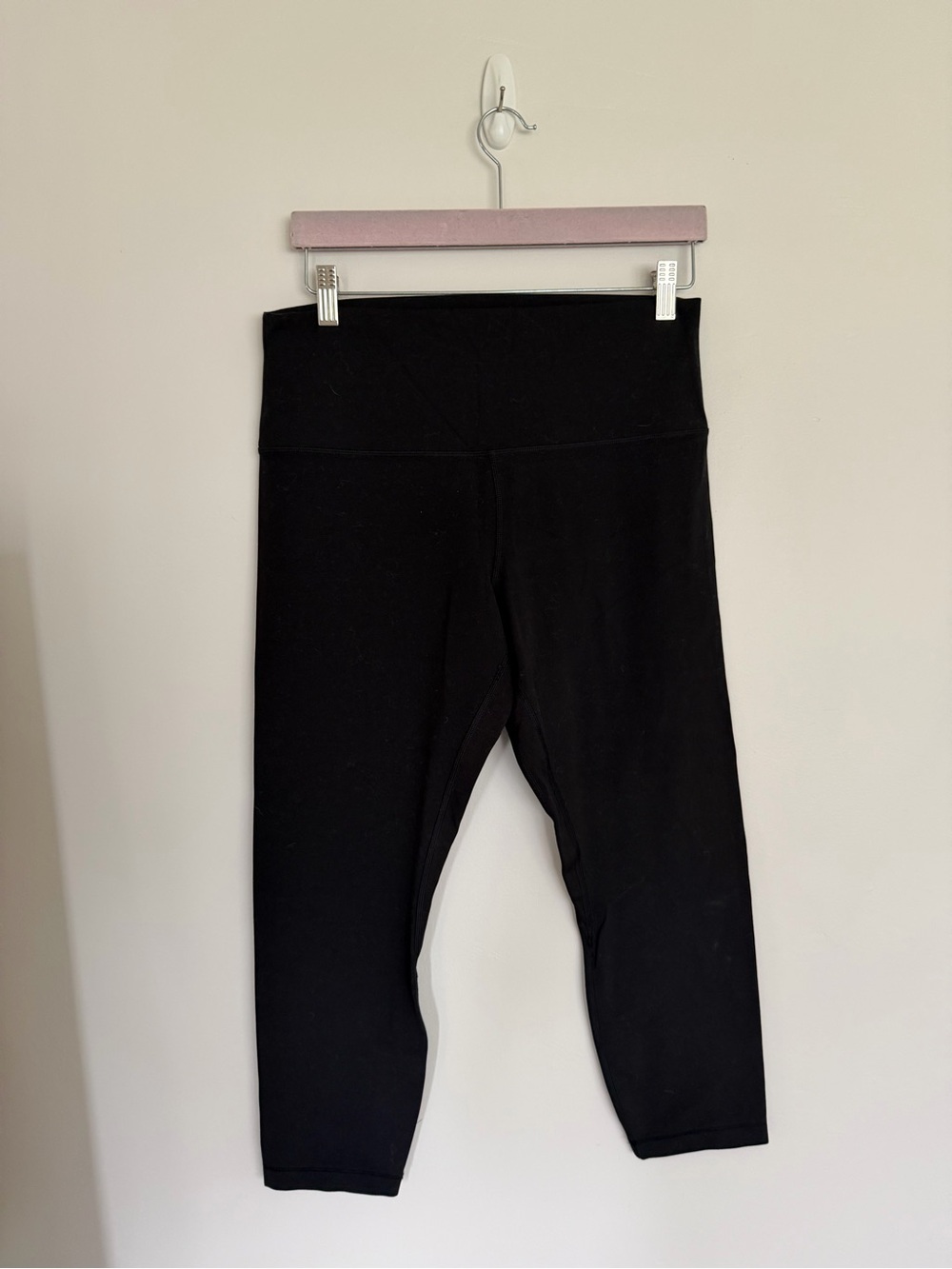 Lululemon Align High-Rise Crop Leggings Black Size 12
